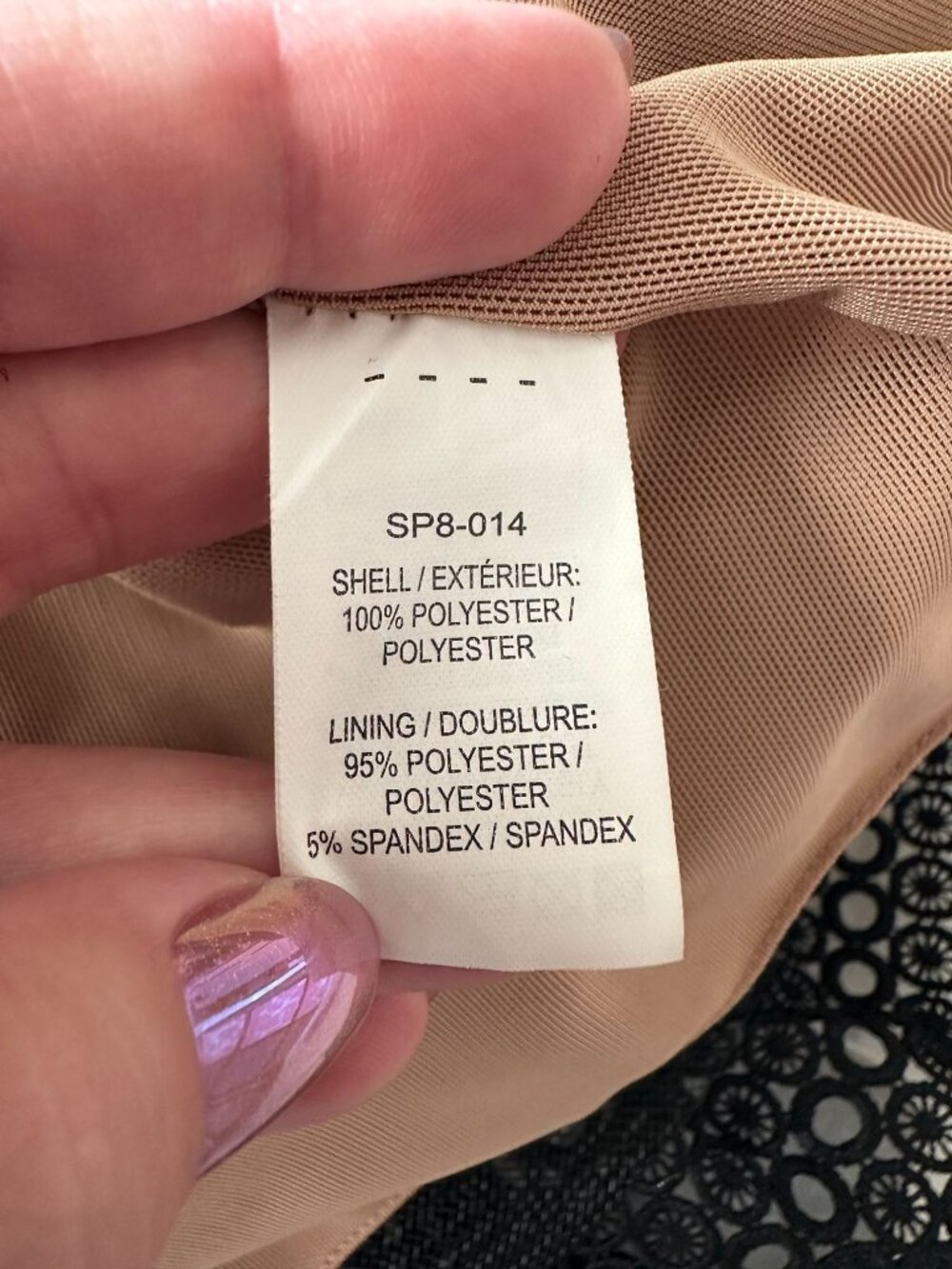 Self Portrait Lace Up Tiered Dress in Black - Picture 8 of 15